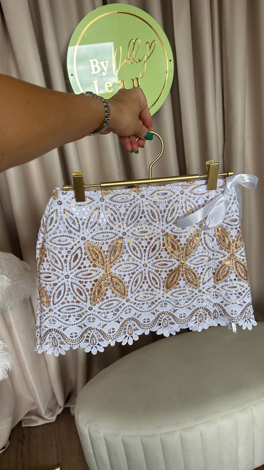 The DELPHINE Wrap Skirt
